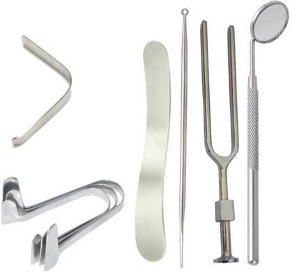 Forgesy ENT Surgical Instruments Kit Set of 6 Utility Forceps