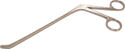 FusionKraft Intervertebral Disc Rongeur/Forceps (IVD Rongeur), 3mm X 10mm Cup, Up-Cvd., 7" Utility Forceps