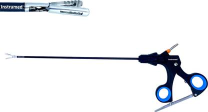 INSTRUMED Laparoscopic Grasper Endo Clinch 5mm Clincher Atraumatic Surgical Instruments Tissue Forceps