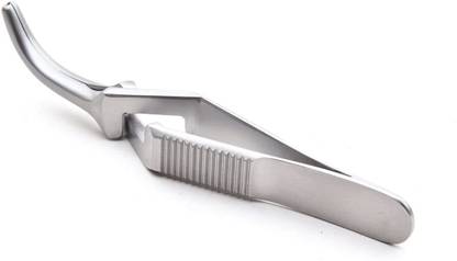 GOLDFINCH DeBakey Bulldog Clamp Curved (2 Inch) Utility Forceps