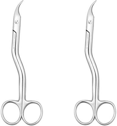 mediwave Surgical Scissors Stainless Steel Stitch Cutting Scissors 2 Curved And Angled Dissecting Scissors