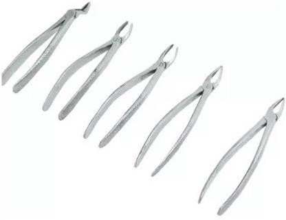 ARINEO Dental Forcep , Extraction Kit , dental instruments, Dental Instrument 10Pcs Set Utility Forceps