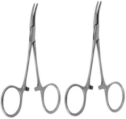 mediwave Mosquito Artery Forceps Curved 5" Surgical, Hemostat instrument (SET OF 2pcs) Utility Forceps