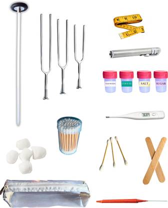 DHAVLO CNS examination kit 5 along with Neurological Surgical Hammer