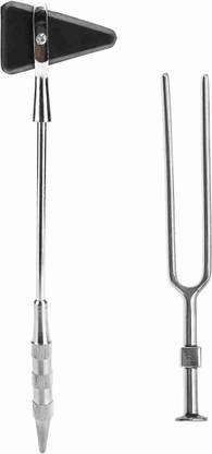 PREQURE Medical Knee Hammer with tuning fork Orthopedic Surgical Hammer