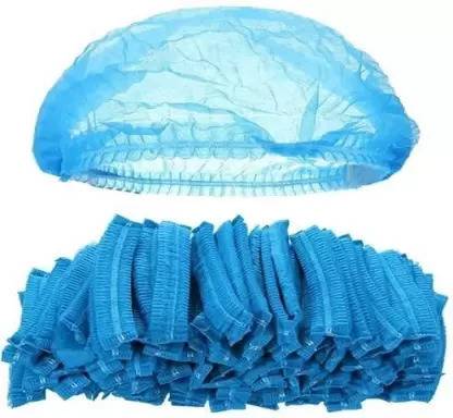 7SHIELD Blue bouffant cap Surgical Head Cap