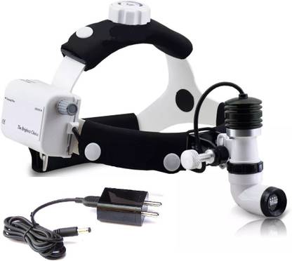 OTICA 10W Medical LED Headlight for ENT Surgery/Dermatology/Gynae in OPD Surgical Head Cap