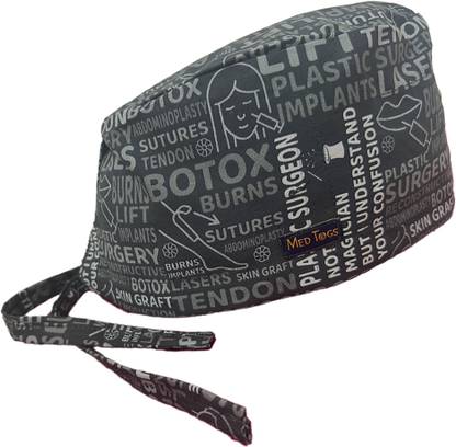 MedTogs Bones and Joints scrub cap Surgical Head Cap