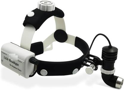 KASHSURG 10 Watt ENT Surgical LED Headlight Adjustable Focus of Light Surgical Head Cap