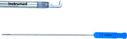 INSTRUMED Laparoscopic Bipolar Hook Electrode 5mm Coagulation & Dissection Instruments Surgical Hook