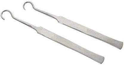 TruBiology Tracheal Hook One Prong Sharp and One Prong Blunt Surgical Hook