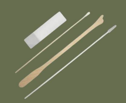 Marinova Papsmear Testkit 1Spatula,1Glass Slide,Cervical Brush&Swab Stick Set-4Pc,Pack-25 Surgical Hook