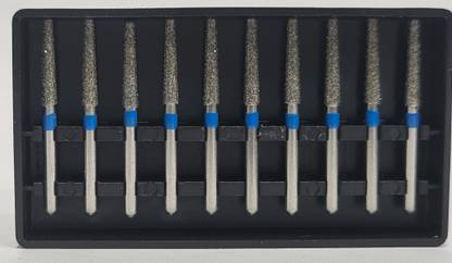 PRAKDENT Dental Burs (RS-11) Appledental Burs Pack of 10pc /NO Surgical Plier