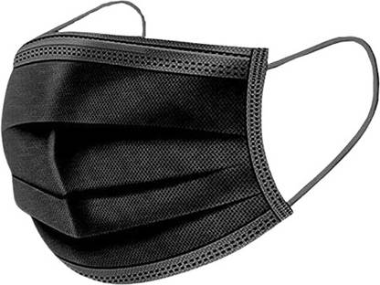 NMD Dental Tool 3 Ply Face Mask Black (Pack Of 1) Surgical Plier