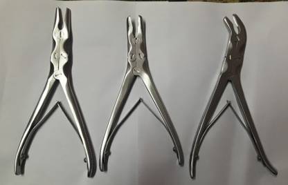 SOURAV Bone nibbler double action 190mm set p(pack of 1) Surgical Plier