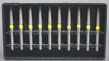 PRAKDENT Dental Burs (TR-26EF) Appledental Burs Pack of 10pc/NO Surgical Plier