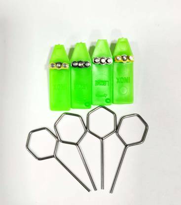 PRAKDENT Dental Screw 4pc Medium 11mm Green / No Dental Elevator