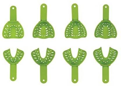 Dentosmile Autoclavable Dental/Orthodontic Impression Trays Pack of 8 Pcs,Set of 2 Surgical Plier
