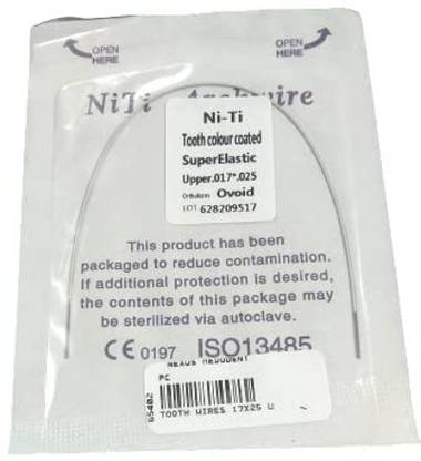 NMD Dental Tool Tooth Coloured Wires (Lower, 0.012(Round)) Surgical Plier