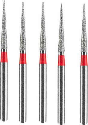 HEALIX Dental Taper Conical | Diamond Bur | TC-11C | Pack of 5 Surgical Plier