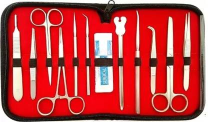 clark 12 Pcs Advanced Dissection Kit Biology Medical Students Surgical Plier