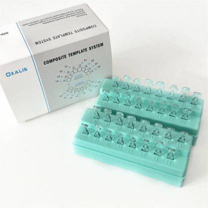 Nexus Medodent Dental Veener Mould Kit (Composite Template System) (1Pack /32Pcs) Surgical Plier