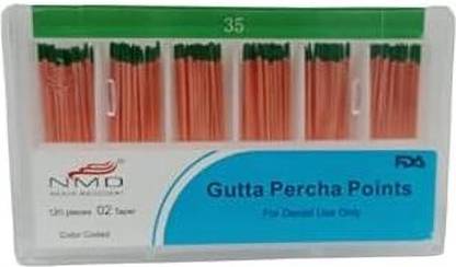 NMD Dental Tool Gutta Percha Points (2%, 35) (Pack Of 120 Points) Surgical Plier