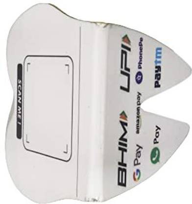 Unique Dents Toothshape Acrylic QR CODE Display Stand Mini | QR Code for dental clinics Surgical Plier