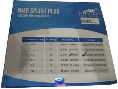 NMD DENTAL TOOL Vaccum forming Splint Sheets (HARD, 1.5 MM) Surgical Plier