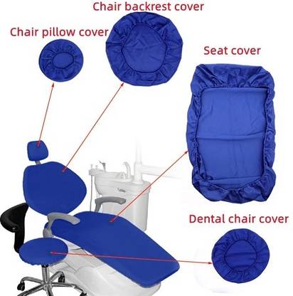NMD Dental Tool Chair Cover (4Pcs/1Set) (Dark Blue) Surgical Plier