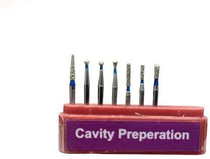 NMD Dental Tool Cavity Prepration Bur Set Fast Prep (Pk7/Pcs) (Pack of 1) Surgical Plier