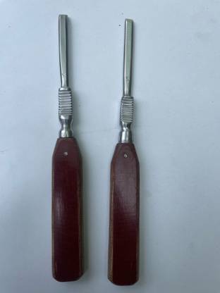 OI MEDCARE Orthopaedics Farabeuf periosteal elevator 5 mm straight & curved 2pcs Surgical Plier