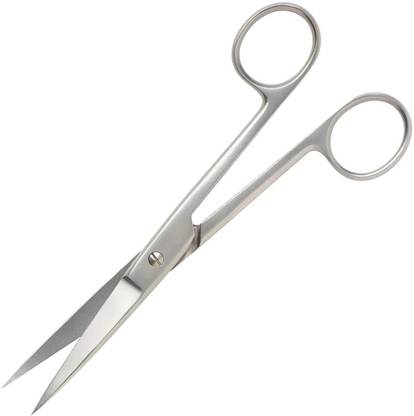 GOLDFINCH Dressig Surgical Scissor Sharp/Blut Straight 6" Utility Forceps
