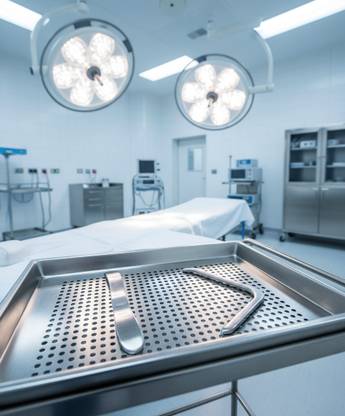 REVITI Tongue Depressor S & L Shape Stainless Steel Reusable Medical Instrument Hand Held Retractor