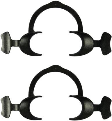 Dentosmile Flexi Eco Cheek Retractors with Wings in Sparkle Grey Colour Self Retaining Retractor