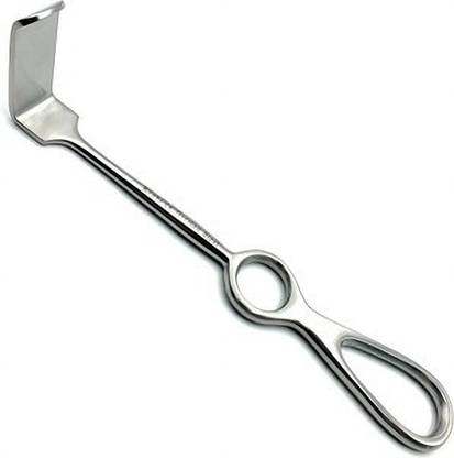 hospiclub Langenbeck Abdominal Surgical Retractor 1.5 Inch Hand Held Instrument Hand Held Retractor