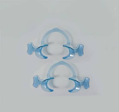 Dentosmile Flexi Premium Retractor in Transparent Blue Colour, Small(2) Hand Held Retractor