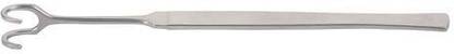 GOLDFINCH Double Pronge Tracheal Hook/Retractor Blunt Hand Held Retractor