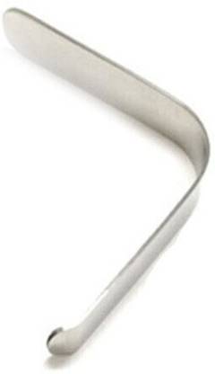REVITI Tongue Depressor german steel L shape Hand Held Retractor