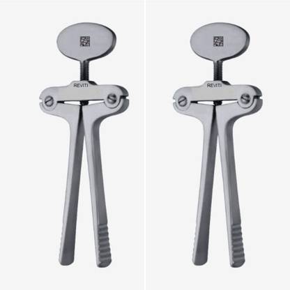 REVITI Heister Mouth Gag Retractor for Jaw Opening Set of 2 Self Retaining Retractor