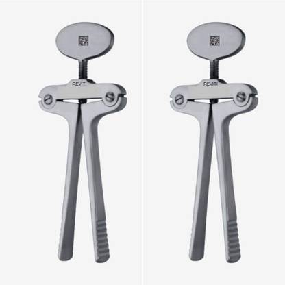 REVITI Heister Mouth Gag Retractor for Jaw Opening Set of 2 Self Retaining Retractor