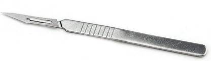 EUZA Surgical Blade or Scalpel Blade no.11 (25 pcs) with scalpel Handle size 3(2 pcs) Surgical Scalpel