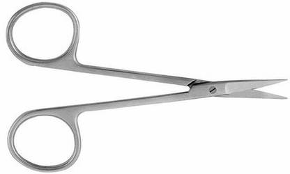 REVITI iris scissor straight surgical instruments 5 inch - 12 cm Strong Cut Scissors