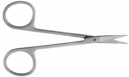 REVITI iris scissor straight surgical instruments 5 inch - 12 cm Strong Cut Scissors