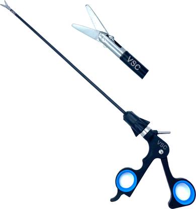 VSC Laparoscopic Storz Straight Scissor 5mm Endoscopy Surgical Instruments Curved And Angled Dissecting Scissors