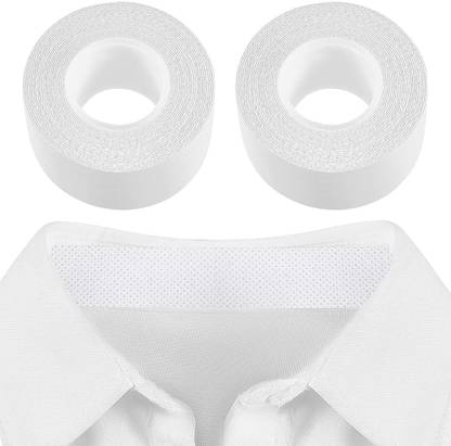 HGC 2 ROLL Disposable Collar Protector Shirt Neck Liner Invisible Sweat Pads