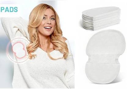 Digicom Disposable Underarm Sweat Pads for Men and Women, (5 Pairs) 10 Pads Sweat Pads