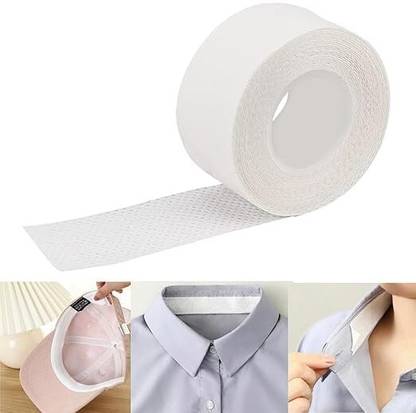 MBVTREADS Self-adhesive Disposable Collar Protector Shirt Neck Liner Invisible Sweat Pads