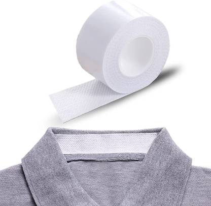 ELIE INDIA (Pack of 2) Collar Protector Tape Sweat Pads, Tape for Hat Invisible Collar Tape Sweat Pads