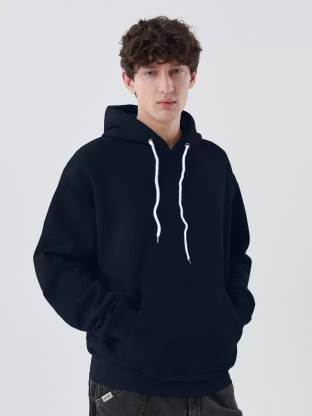Timkya Full Sleeve Solid Men Sweatshirt